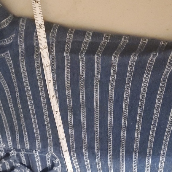 Max‎ Studio Long Sleeve Tie Neckline Sz L Dress - Picture 8 of 9